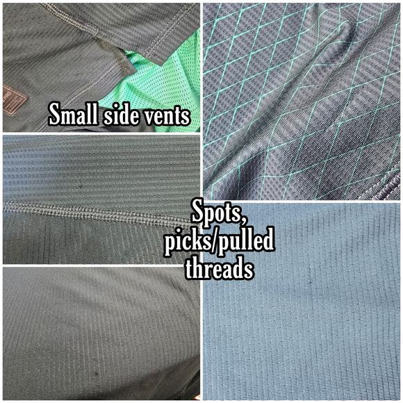 Nike Pro HyperCool SS Tshirt Men's Size 3XL Green Stretch Lightweight Mesh - Picture 3 of 5